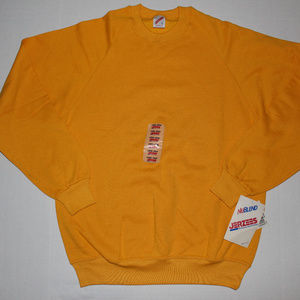 NuBlend Jerzees Vintage USA Yellow Crewneck